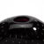 Glass Hand Blown Murano Vase in Black Onyx With Bubbles For Sale - Image 7 of 10