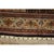 Persian 1940s Blue Navy Floral Diamond Medallion Antique Tabriz Knotted Wool Carpet Rug For Sale - Image 3 of 7
