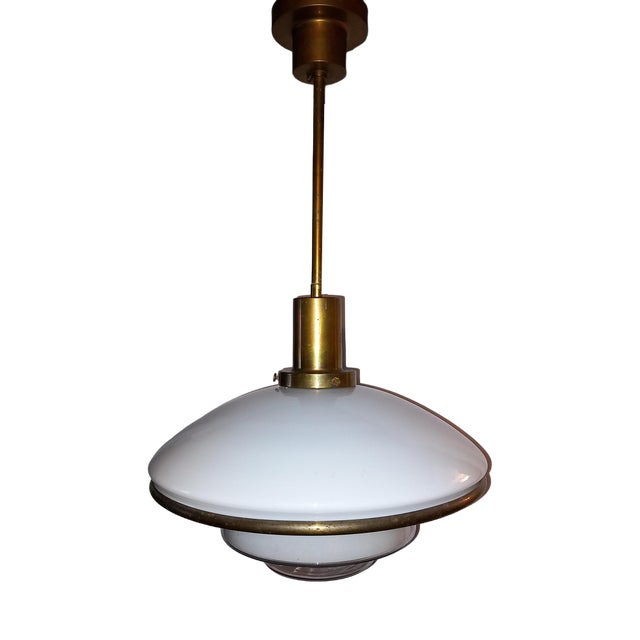 P3 Hanging Lamp by Otto Müller for Sistrah, 1931 For Sale