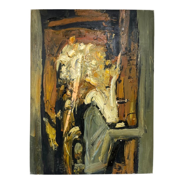 Contemporary Abstract Original Oil Painting For Sale