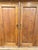 Wood Antique Pine Armoire Cabinet With Paneled Doors and Plinth Base For Sale - Image 7 of 9