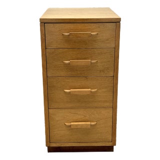 1930s Eliel Saarinen Designed 4 Drawer Nightstand by the Johnson Furniture Co For Sale