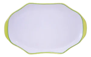 Vietri Chartreuse Rim 17" Tray