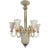 Mid-Century Modern Murano Glass Chandelier, Italy 1960s For Sale