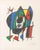 Joan Miro (Spanish, 1893-1983), "Lithograph V", Lithograph in Colors, 1975, from the "Lithographe II" series, published...