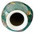 Emerald Vintage Golf Motifs Emerald Green Porcelain Vase For Sale - Image 8 of 10