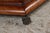 Maitland Smith Large Walnut Leather Top Game Table For Sale - Image 14 of 18
