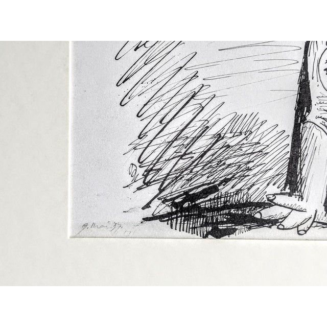 Picasso, Pablo (1881-1973) - Woman and Child II, preparatory sketch for Guernica, dated in the stone: 13 Mai 1937...