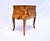 Italian Oyster Burl Two Drawer Small Chest / Side Table For Sale - Image 10 of 11
