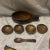 Wooden Asian Serving Bowls With Mini Bowls For Sale - Image 4 of 4