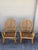 Boho Chic Pair of Vintage Bentwood Rattan & Wicker Armchairs With Spiral Arms, 1970s For Sale - Image 3 of 9