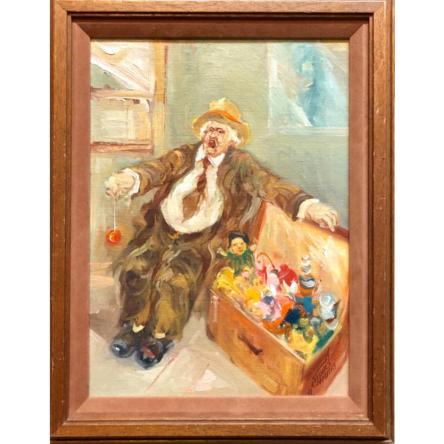 Moshe Chauski (b. 1935) Born in Lithuania, Chauski studied at the Vilna Art Academy. Post-graduate studies, Warsaw He...