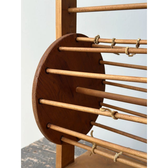 Vintage Folk Art Hand Crank Fly Fishing Line Dryer / Winder, Circa Mid-20th Century For Sale - Image 10 of 14