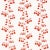 SAMPLE - Schumacher x Peg Norriss Bleeding Hearts Wallpaper In Red For Sale