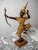 Golden Statuette of Thai Dancer For Sale - Image 3 of 11