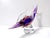 Modern Large Pink and Blue Murano Glass Swordfish attributed to Archimede Seguso, Italy, 1960s For Sale - Image 3 of 16