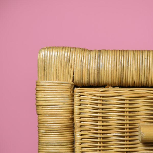 A double dresser woven in rattan and bamboo, its textured woven fronts bringing instant island warmth to a bedroom. The...
