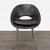 Pottery Barn Pottery Barn Modern Glass Dining Set With Black Metal Table and 2 Black Chairs For Sale - Image 4 of 11