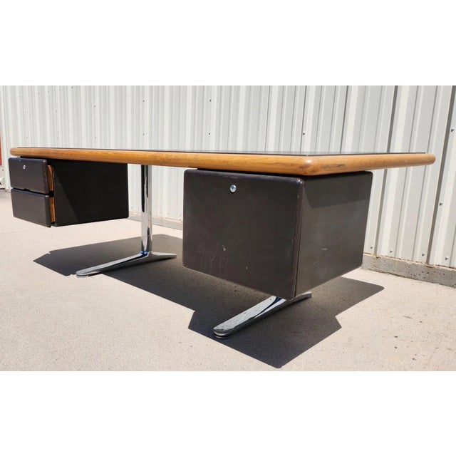 Mid-Century Modern 1970s Warren Platner Vintage Desk for Knoll For Sale - Image 3 of 9
