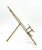 Vintage Ornate Floral Brass Display Easel — Rococo Revival / Hollywood Regency / French Traditional For Sale In Houston - Image 6 of 9