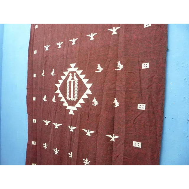 Mid-Century Modern Mid-Century Fabric Wall Hanging, 1960s For Sale - Image 3 of 12