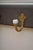 Antique Victorian Coat Rack with Cast Brass and Ceramic Hooks, 1880 For Sale - Image 9 of 16