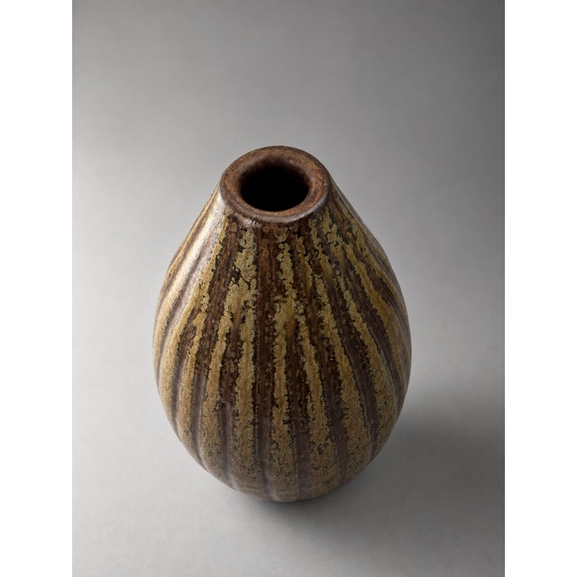 Small Vase by Arthur Andersson for Wallåkra Stenkälsfabrik, 1930s, in Flawless conditions. Designed 1920 to 1949 I have...