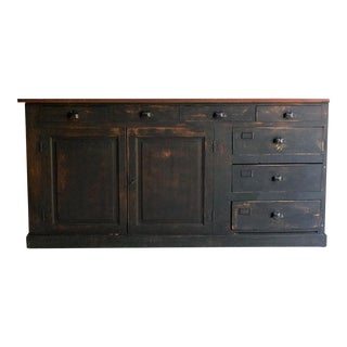 Early 20th Century Lyon Silk Trader Cabinet For Sale
