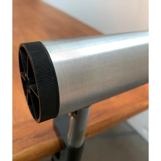 Metal Vintage Space Age Minimalist Clamp Table or Shelf Lamps from Philips, Set of 2 For Sale - Image 7 of 18