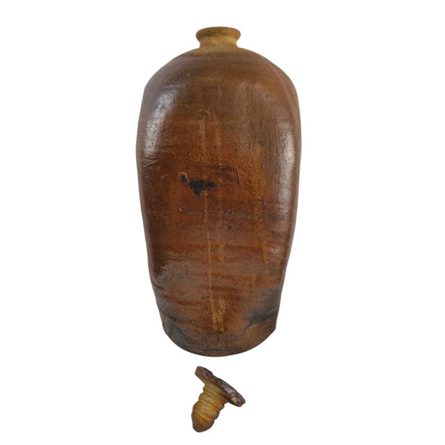 Bohemian Stoneware Acid Bottle from Starck Works Břasy, 1903 For Sale - Image 6 of 9
