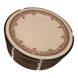 Twelve Lenox Lace Point Lunch Plates