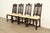 Berkey & Gay Antique English Jacobean Carved Walnut Side Chairs or Dining Chairs, Pair For Sale - Image 13 of 14