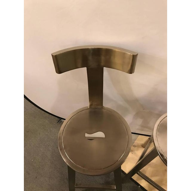 Deco Style Steel Bar Stool Chairish