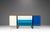Introducing a restored, custom made mid-century modern credenza closely styled after iconic modular storage units of the...
