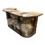 1970s Style of Aldo Tura Lacquered Goatskin Bar Reception Desk For Sale