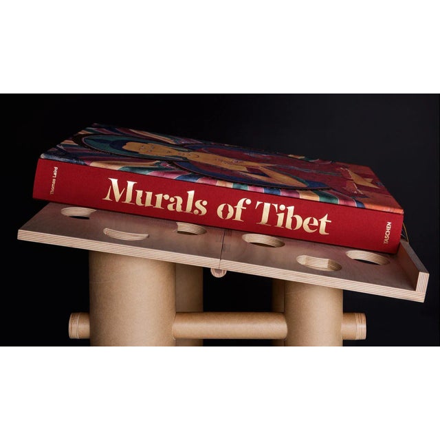 Thomas Laird "Murals of Tibet" Painting Collection Autographed by the Dalai Lama Collector's Edition with Book Stand For Sale - Image 12 of 13