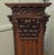 French Carved Oak Display Column For Sale - Image 6 of 8