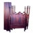 Antique DuncanPhyfe Mahogany Four-Poster Twin Bed Frame Set For Sale