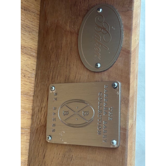 Modern 1990s Baker Console Table For Sale - Image 3 of 4