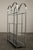 Mid-Century Modern 1970s Chrome Glass Brass Etagere Mixed Metal Glam Display Shelf Baughman For Sale - Image 3 of 16