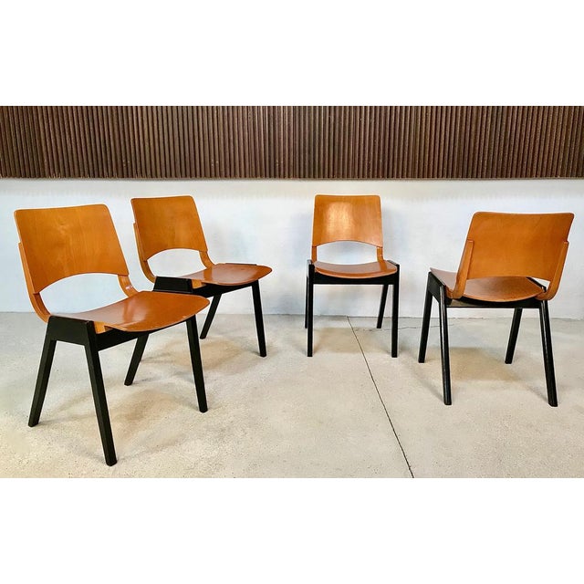 Model P7 Chairs by R. Rainer for Pollak, Set of 6 For Sale - Image 9 of 18