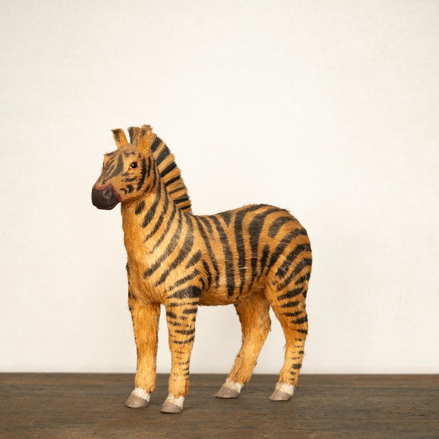 1970s Zebra Sculpture in Synthetic Material, 1970s For Sale - Image 5 of 13