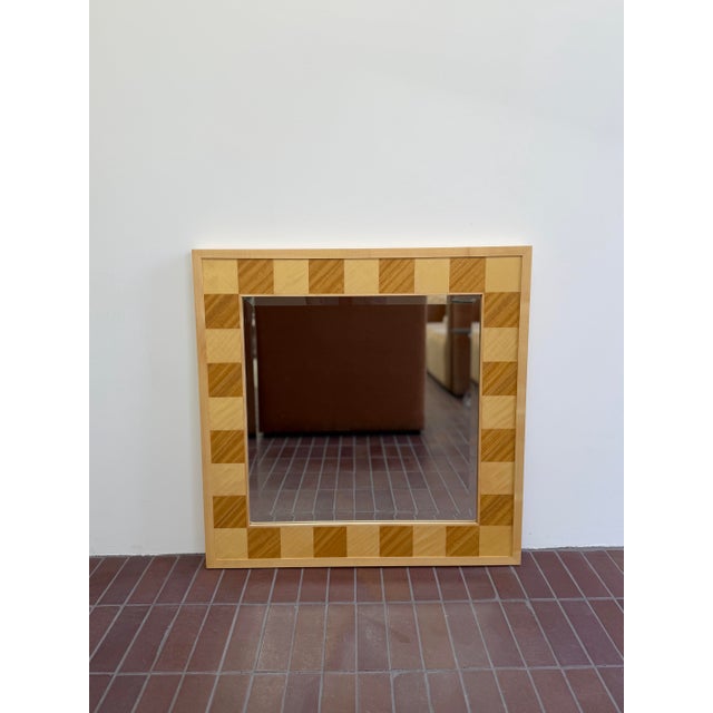 Postmodern 1980s Large Mirror by David Linley for PolyGram Records For Sale - Image 3 of 12