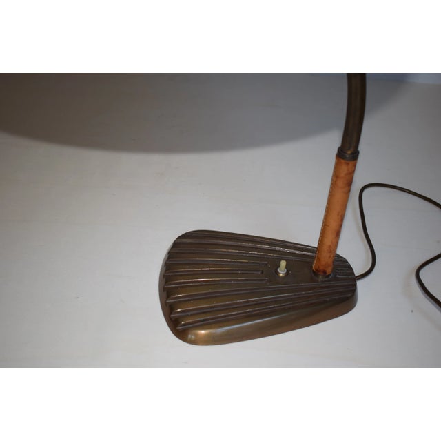 Gold Large Table Lamp by Josef Frank for Kalmar, 1930s For Sale - Image 8 of 10