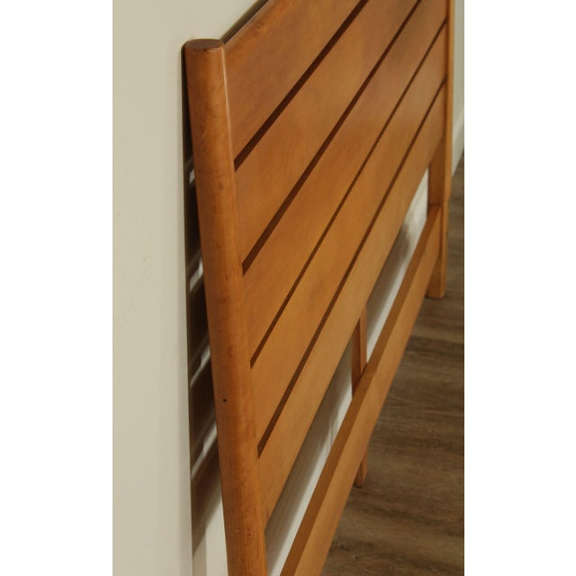 Paul McCobb Paul McCobb Planner Group, Winchendon Mid Century Modern Maple Full Headboard For Sale - Image 4 of 13