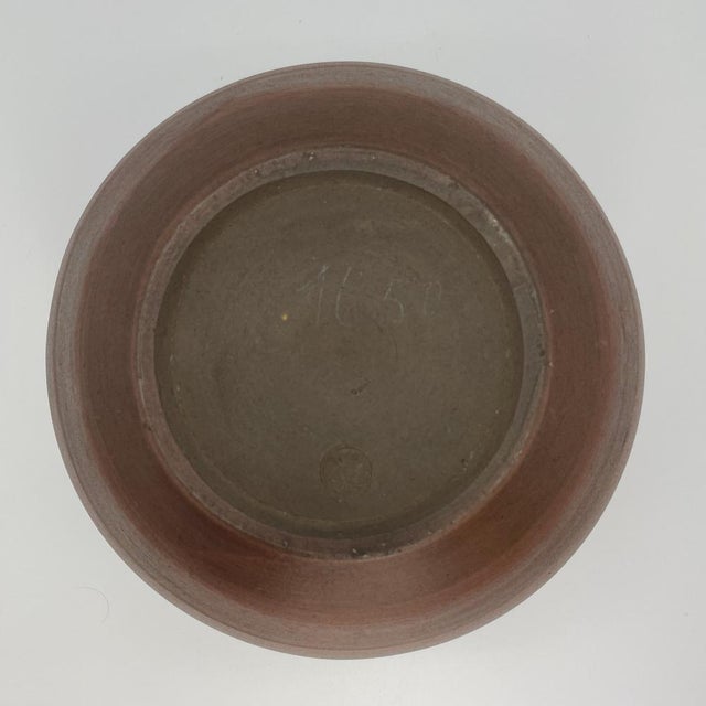 Brown Classic Ceramic Vase by Walter Gebauer For Sale - Image 8 of 11