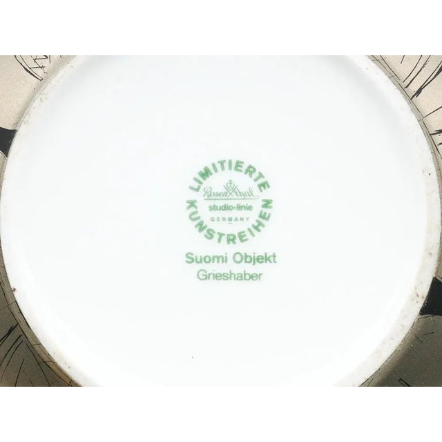 German Suomi Ice Bucket by Hap Grieshaber & Timo Sarpaneva for Rosenthal Studio-Line, 1970s For Sale - Image 11 of 14