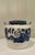 Charming vintage Blue Willow crock jar with its original matching lid, marked Japan. This mid-century piece features the...