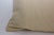 Textile Vintage Belgium Linen Beige Country Throw Pillow For Sale - Image 7 of 9