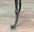 Antique Victorian 2-Tier Iron Plant Stand W/ Marble Top For Sale - Image 10 of 11